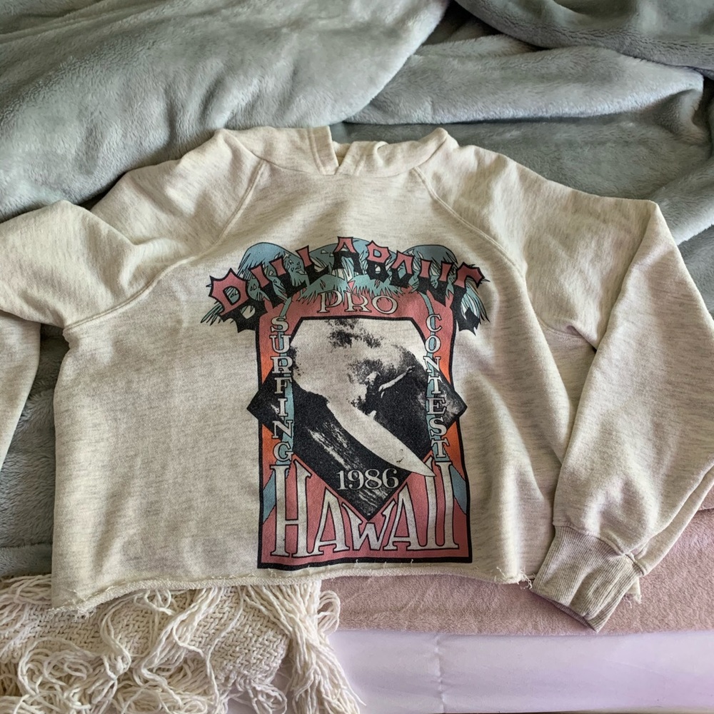 Billabong cropped hoodie